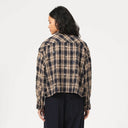 Navy/Wheat Cobain Check Cubic Shirt