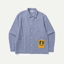 Blue Gingham Waiter Shirt