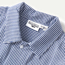 Blue Gingham Waiter Shirt