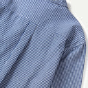 Blue Gingham Waiter Shirt
