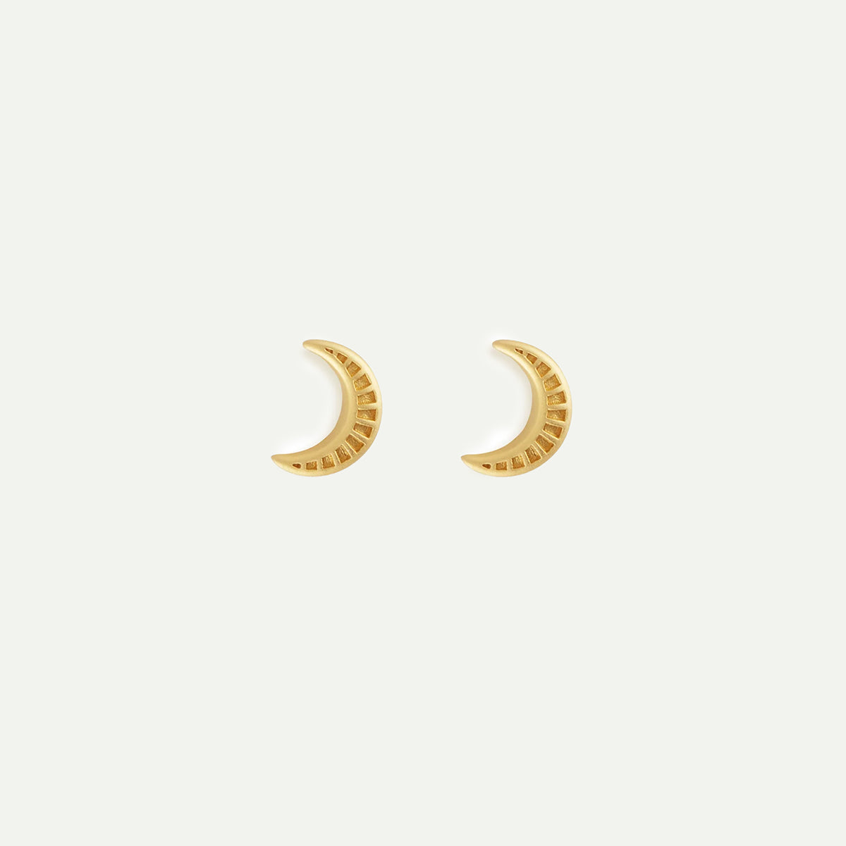 Portmoon Stud Earrings