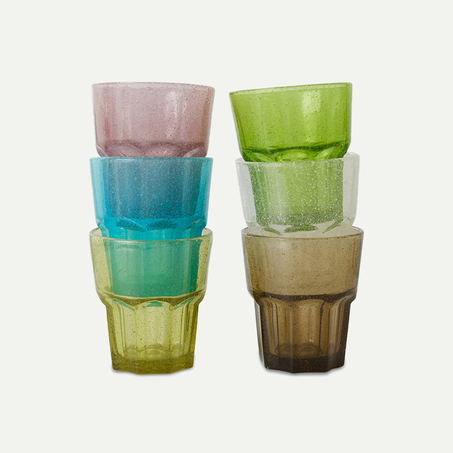 Set of 6 Mineral Water Glasses