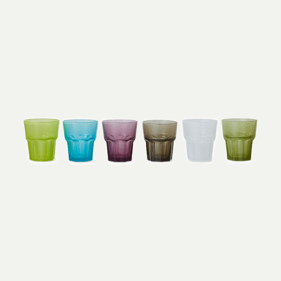 Set of 6 Mineral Water Glasses
