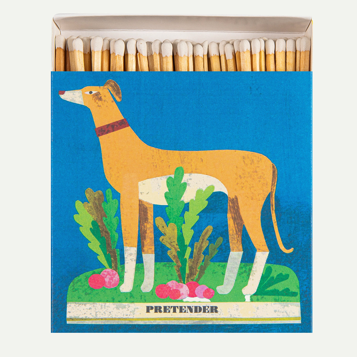 Whippet and Radishes Safety Matches
