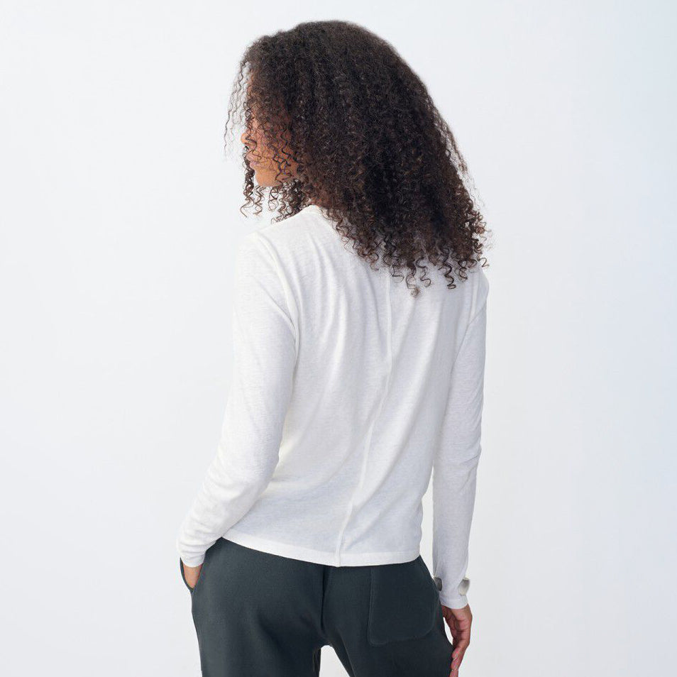 White Gamipy Long Sleeve T-Shirt