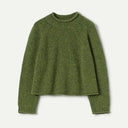 Willow Green Donegal Wool Sweater