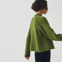 Willow Green Donegal Wool Sweater