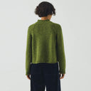 Willow Green Donegal Wool Sweater