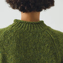 Willow Green Donegal Wool Sweater