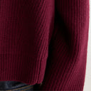 Wine Dorou Knit Jumper