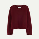 Wine Dorou Knit Jumper