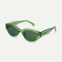 Light Olive Transparent Winnie Sunglasses