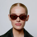 Brown Transparent Winnie Sunglasses