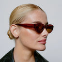 Brown Transparent Winnie Sunglasses