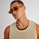 Gold Pearl Work It Sunglasses