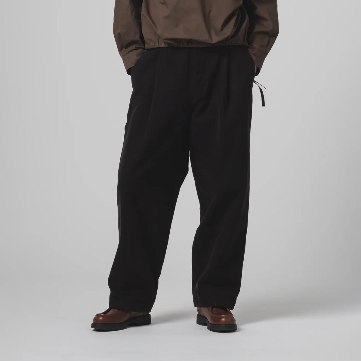 Black Canvas British Worker Pants