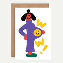 'Wow!' Greetings Card
