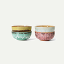 Modernist 70's Ceramics XS bowls (set of 4)