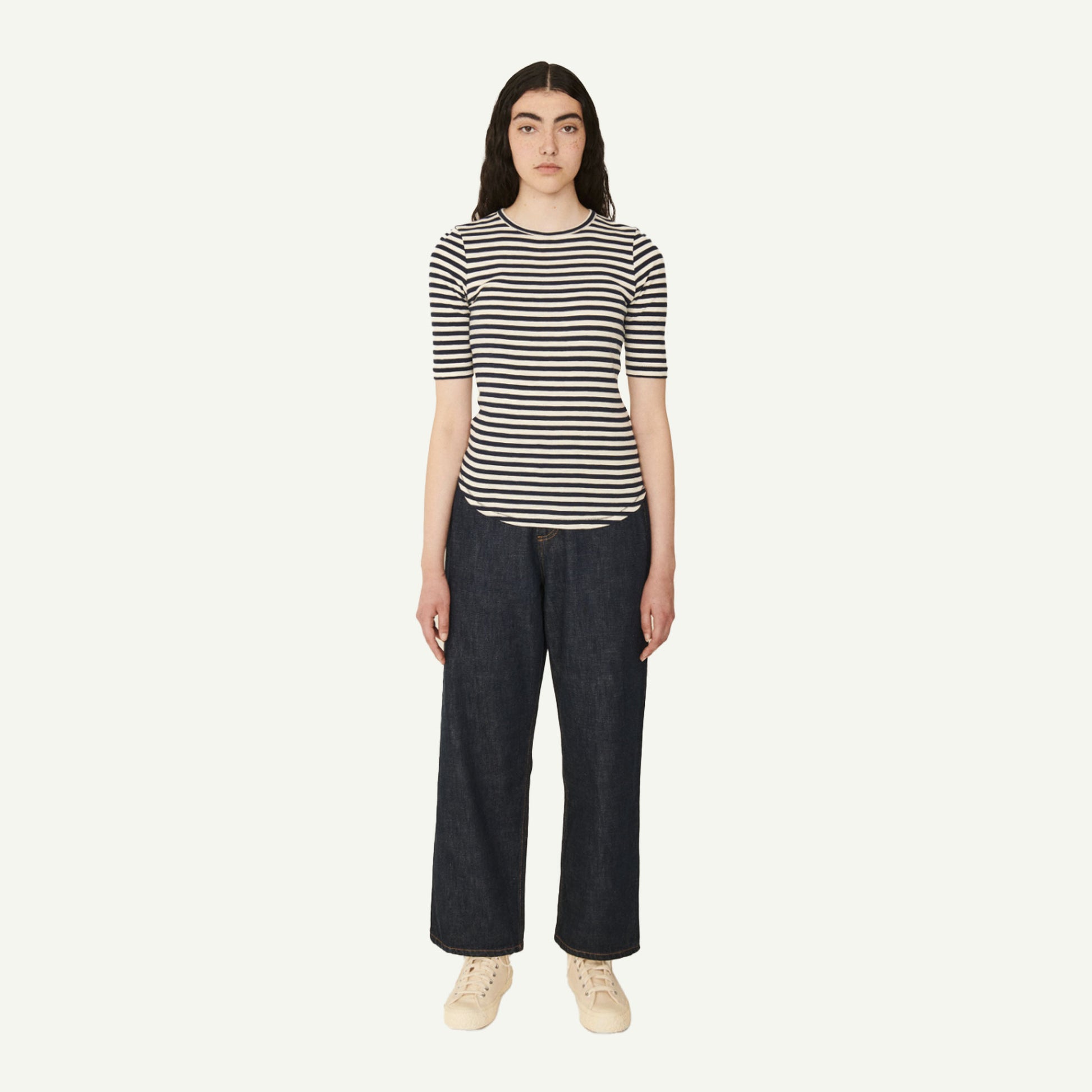YMC Indigo Organic Selvedge Silver Jean
