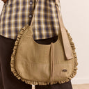 Sand Ziggy Frill Bag