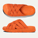 Orange Zuma LX Recycled Poly/EVA Cork Sandal