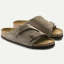 Taupe Zuede Leather Zurich Sandal