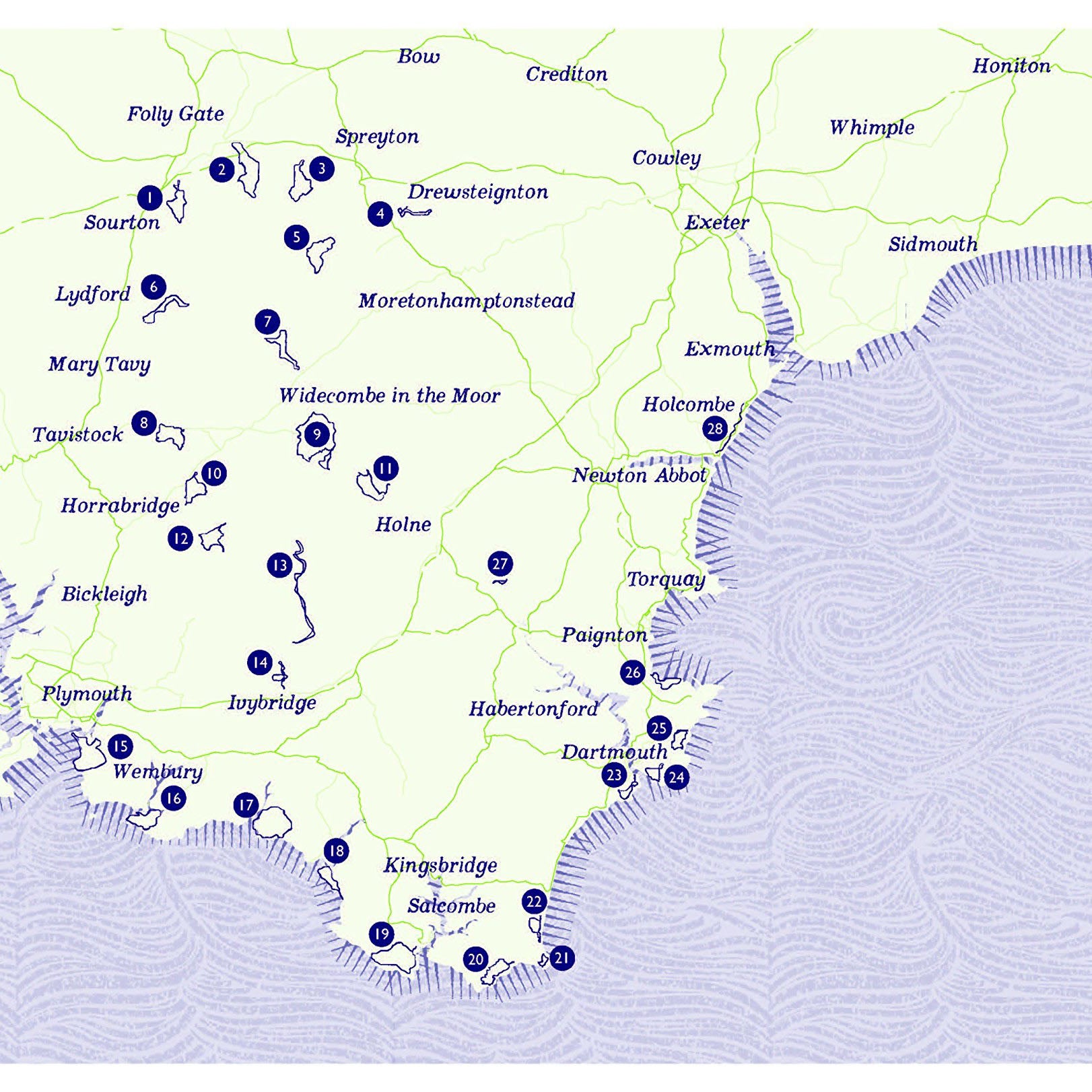 Wild Swimming Walks Dartmoor and South Devon